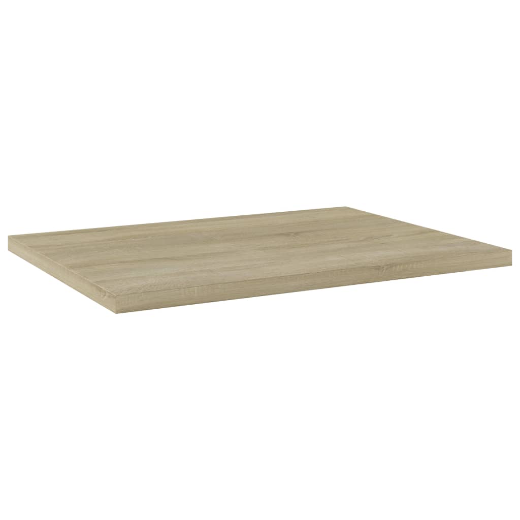 805160 vidaXL Bookshelf Boards 4 pcs Sonoma Oak 40x30x1,5 cm Engineered Wood