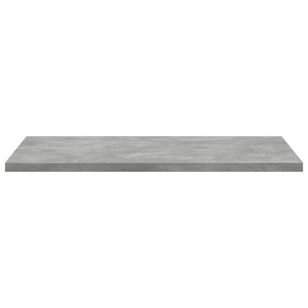 Bookshelf Boards 8 pcs Concrete Grey 40x50x1.5 cm Engineered Wood