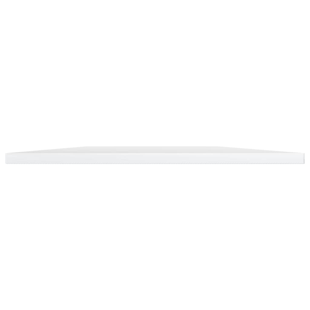 Bookshelf Boards 8 pcs High Gloss White 60x50x1.5 cm Engineered Wood