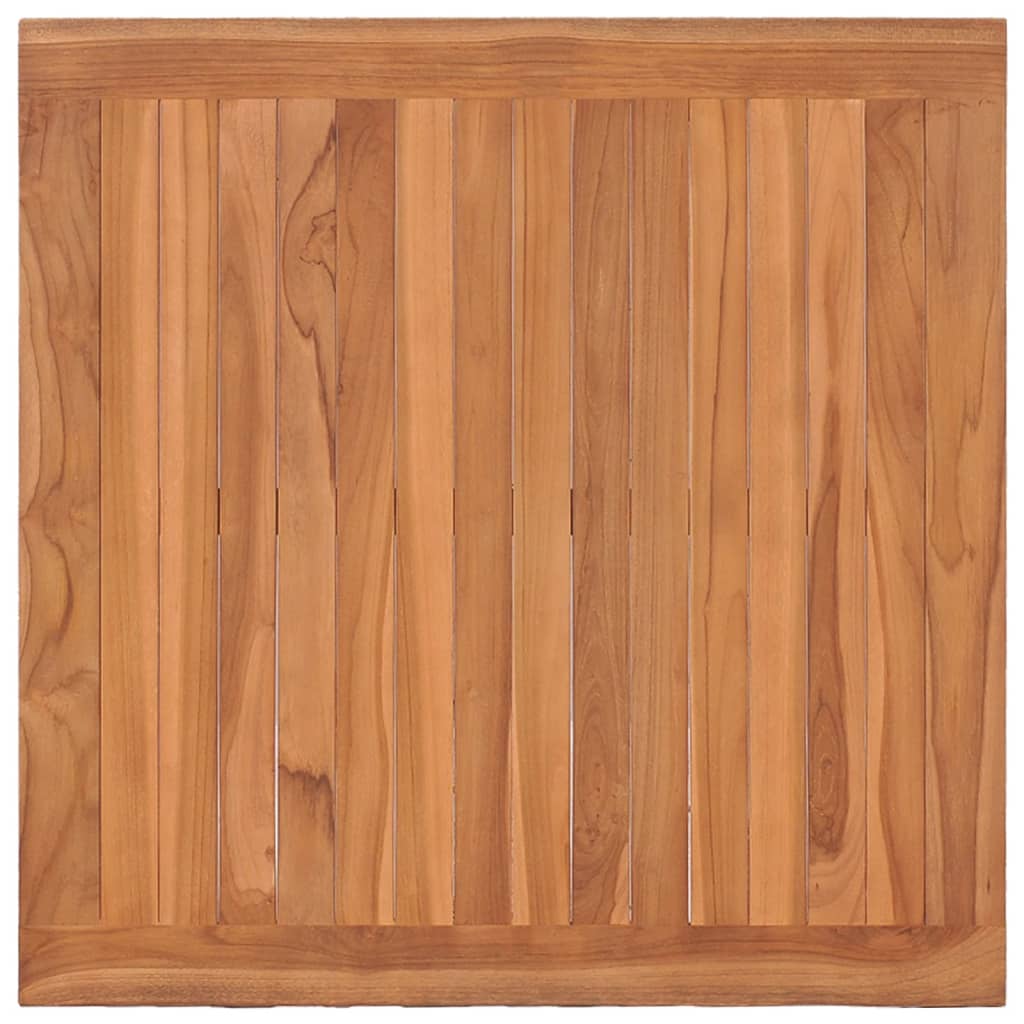 vidaXL Batavia Table 85x85x75 cm Solid Teak Wood