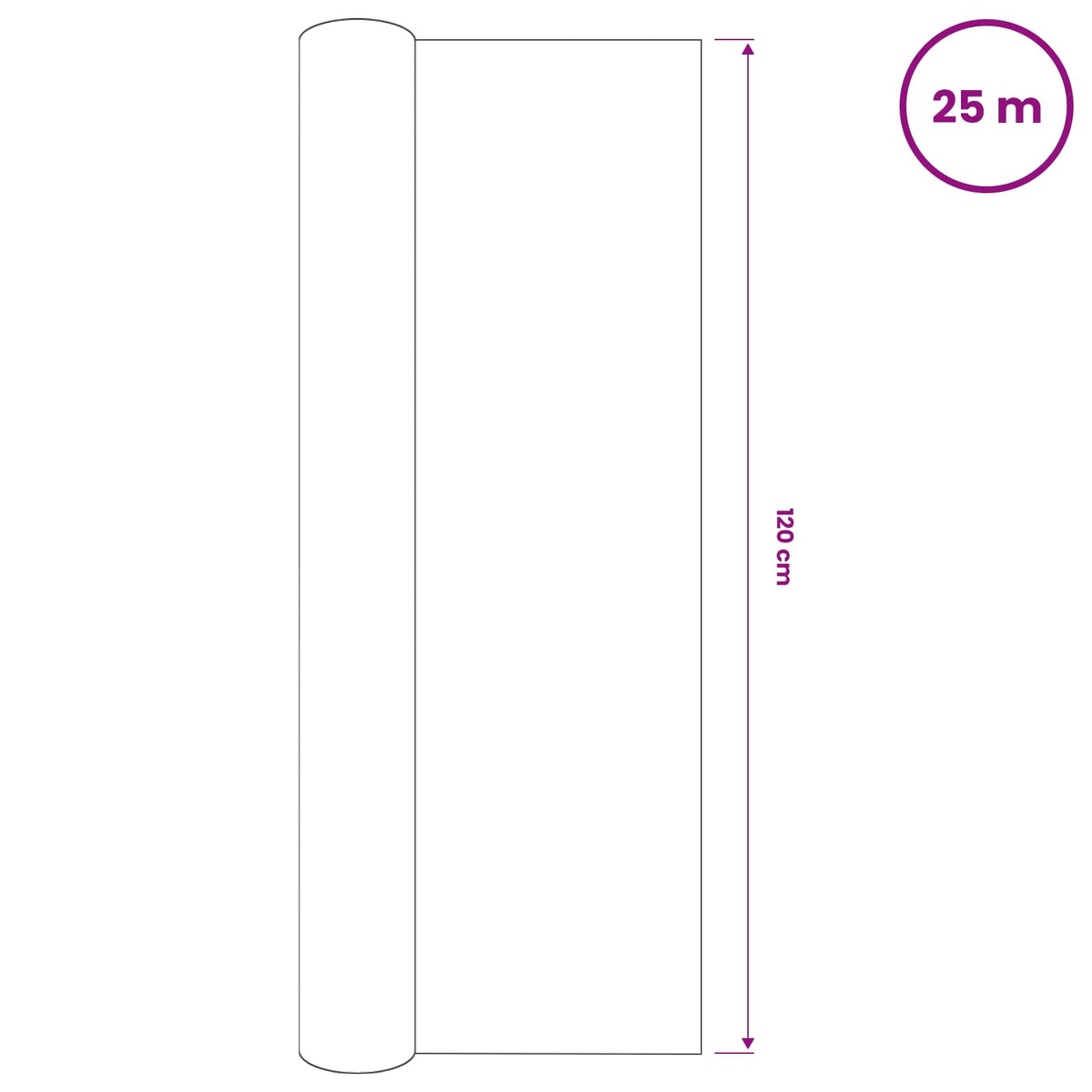 Privacy Net Anthracite 1,2x25 m HDPE 150 g/m²
