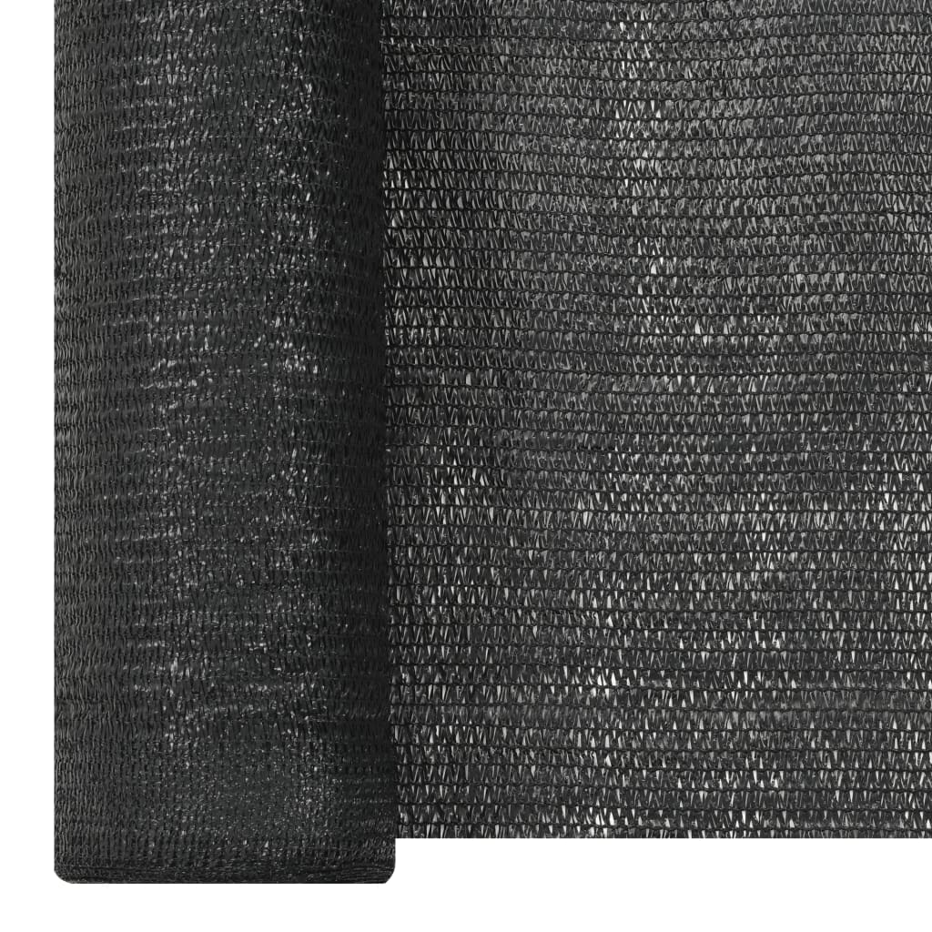 Privacy Net Black 1.8x50 m HDPE 150 g/m²