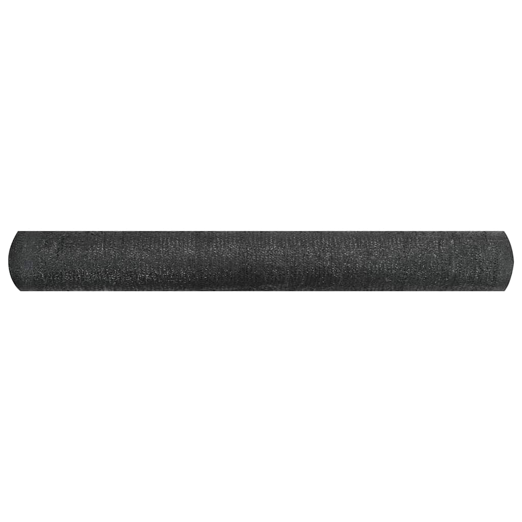 Privacy Net Black 1.2x10 m HDPE 195 g/m²