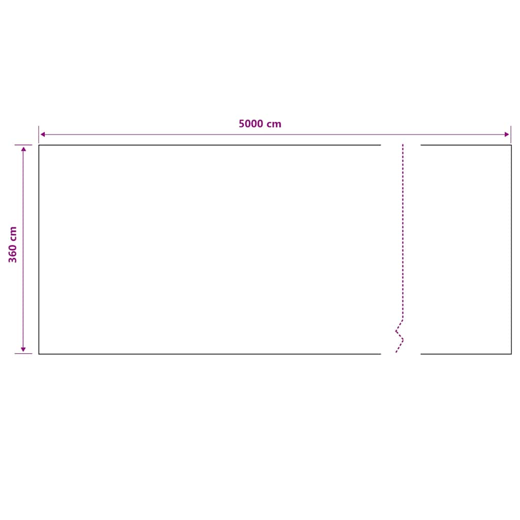 Privacy Net Green 3.6x50 m HDPE 75 g/m²