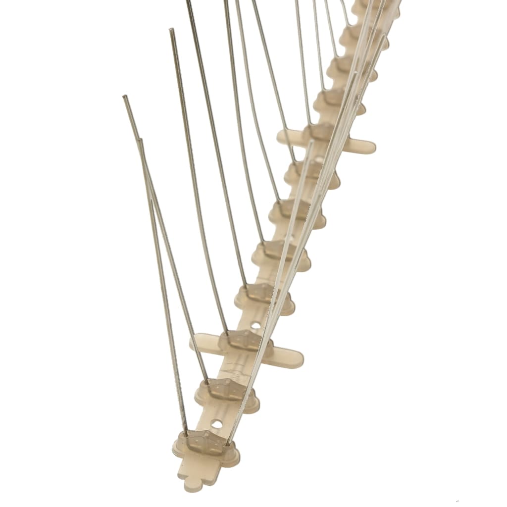 4-row Plastic Bird & Pigeon Spikes Set of 20 10 m