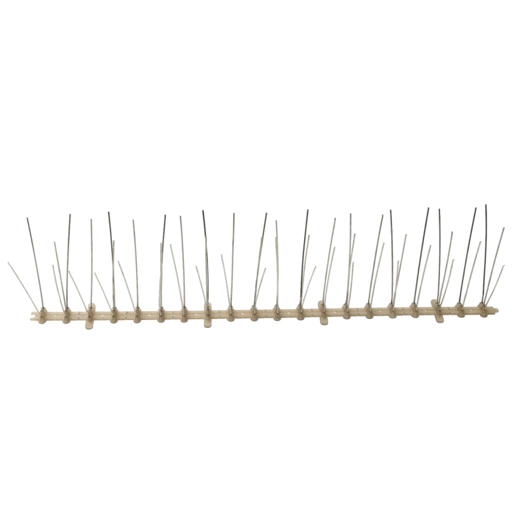 5-row Plastic Bird & Pigeon Spikes Set of 20 10 m