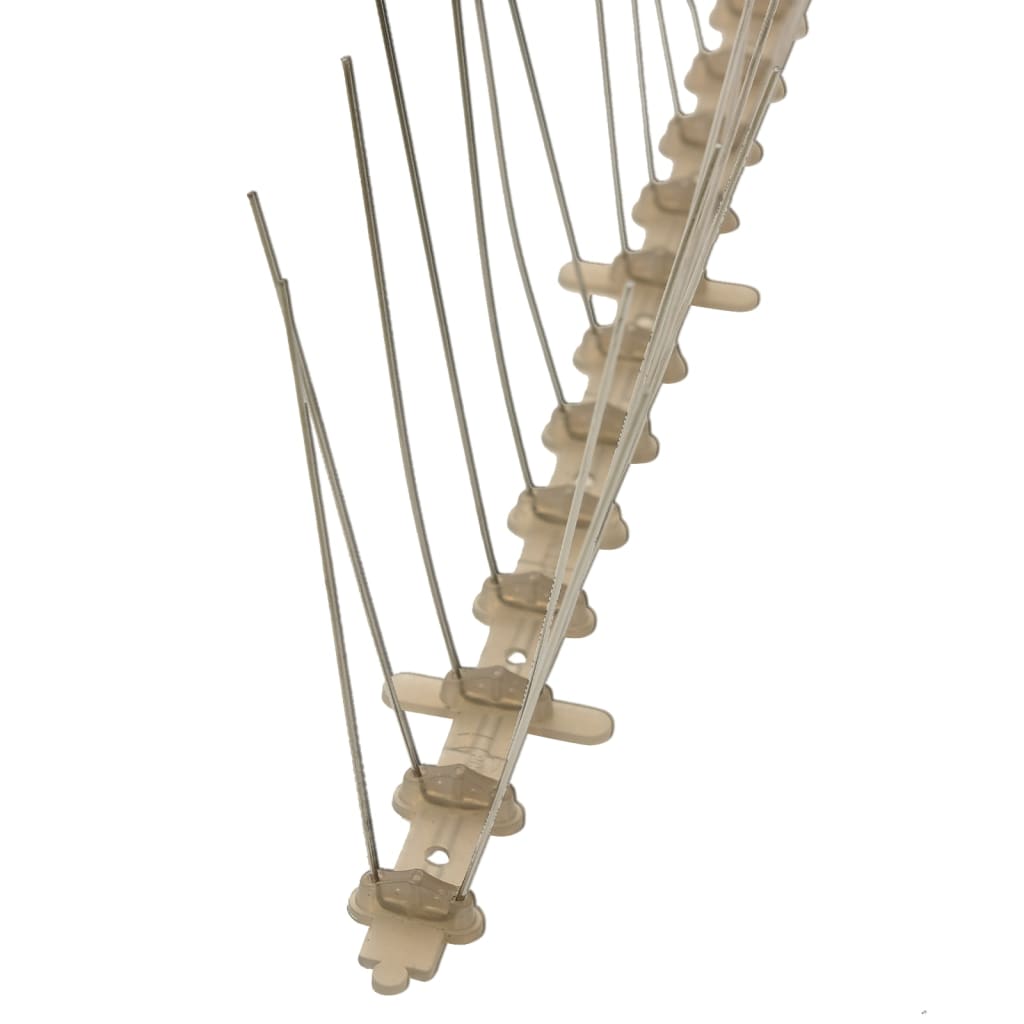 5-row Plastic Bird & Pigeon Spikes Set of 20 10 m