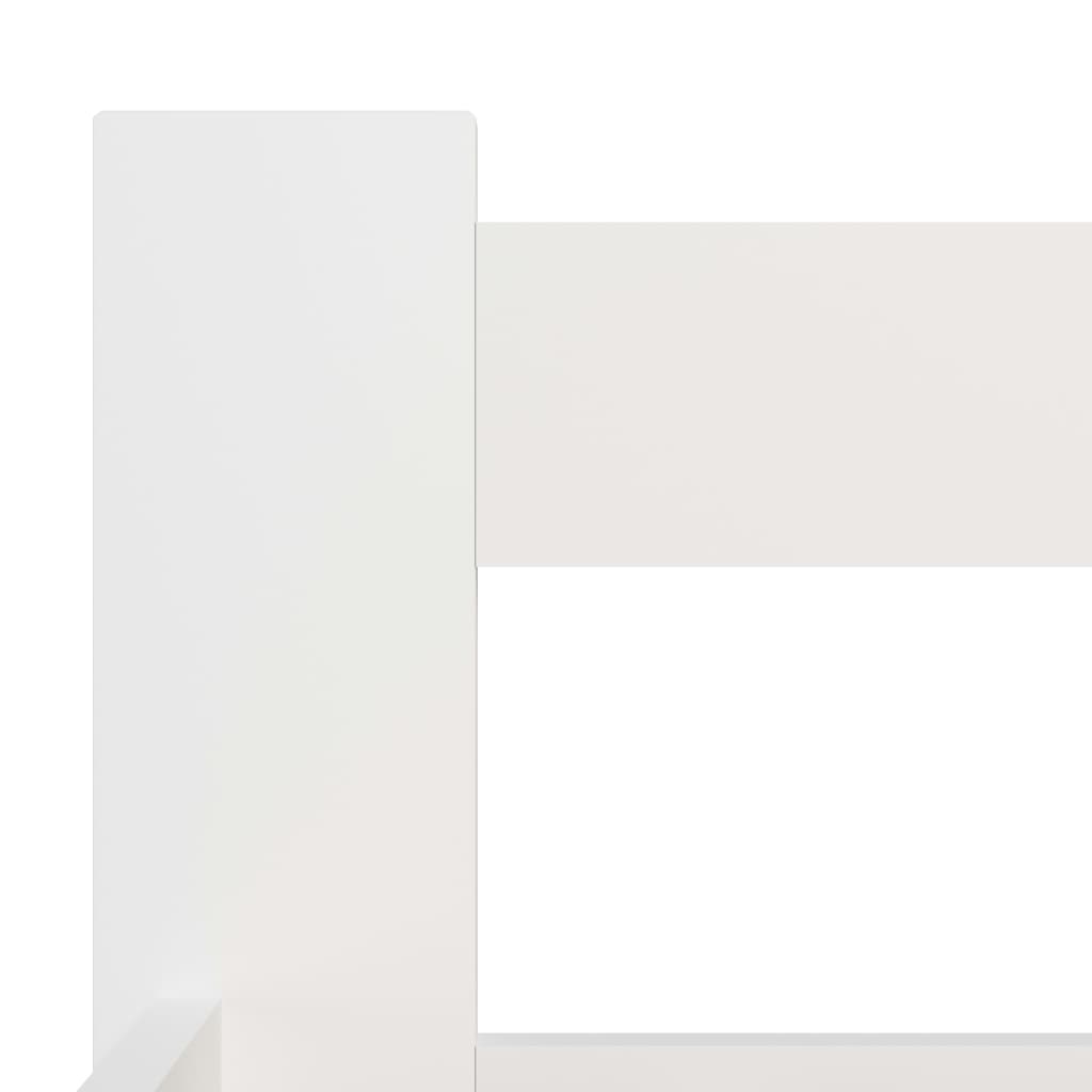 Bed Frame | White | Solid pine wood, plywood | Single | Durable
