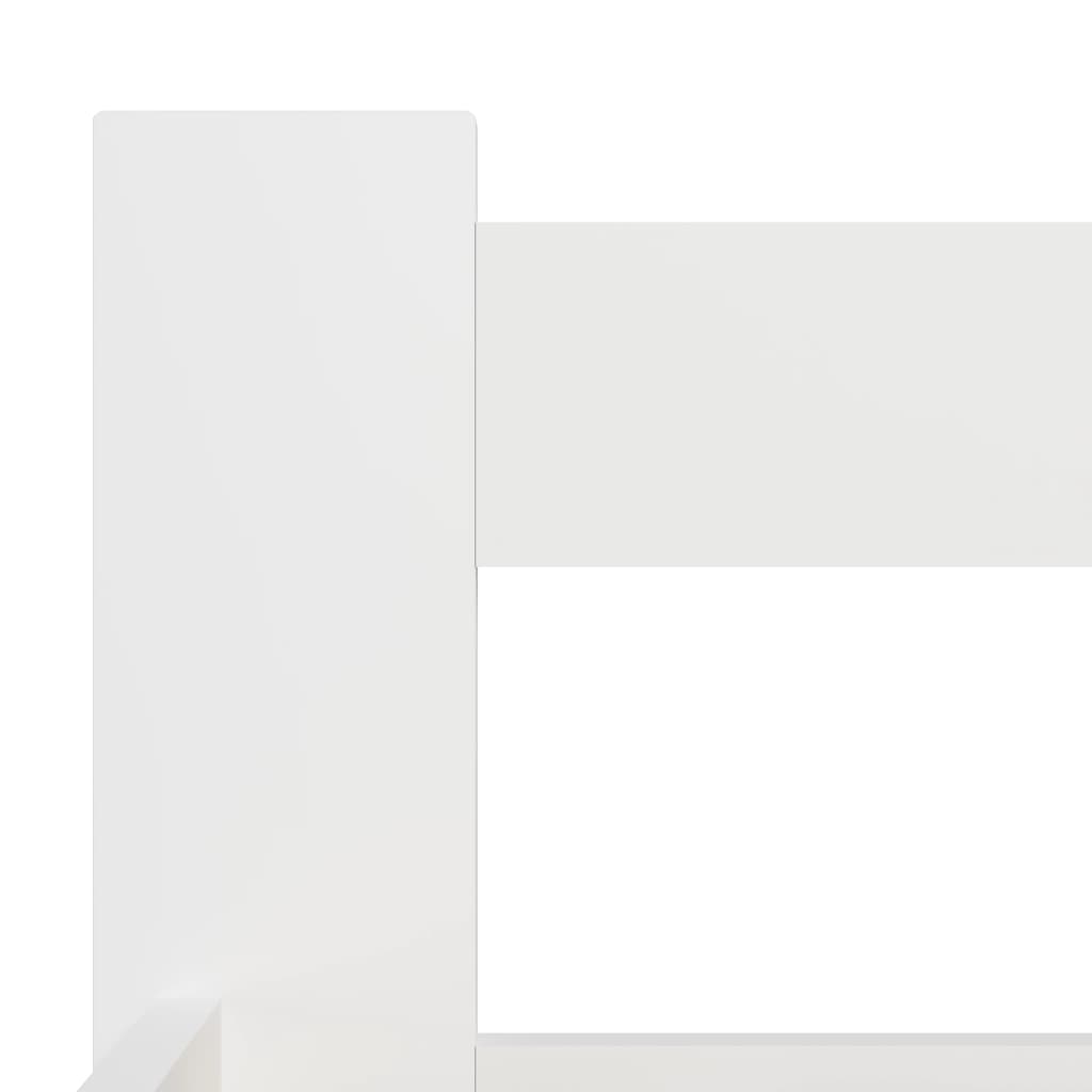 Bed Frame | White | Solid pine wood, plywood | 160x200 cm |  Durable