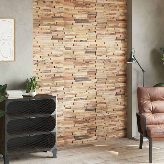Wall Cladding Panels 10 pcs 1,03 m² Recycled Teak Wood