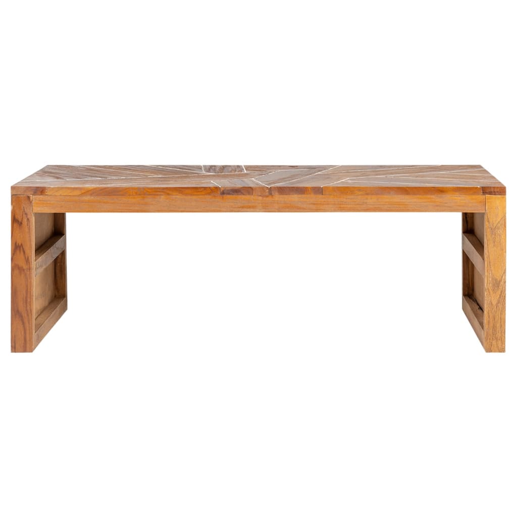 326176 vidaXL TV Stand 110x60x38 cm Solid Teak Wood