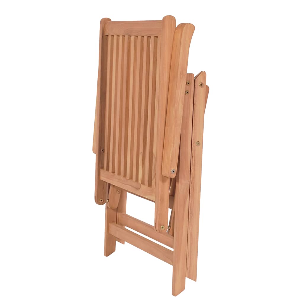 Garden Chair | Set of 6 | Teak | Solid teak wood | Foldable