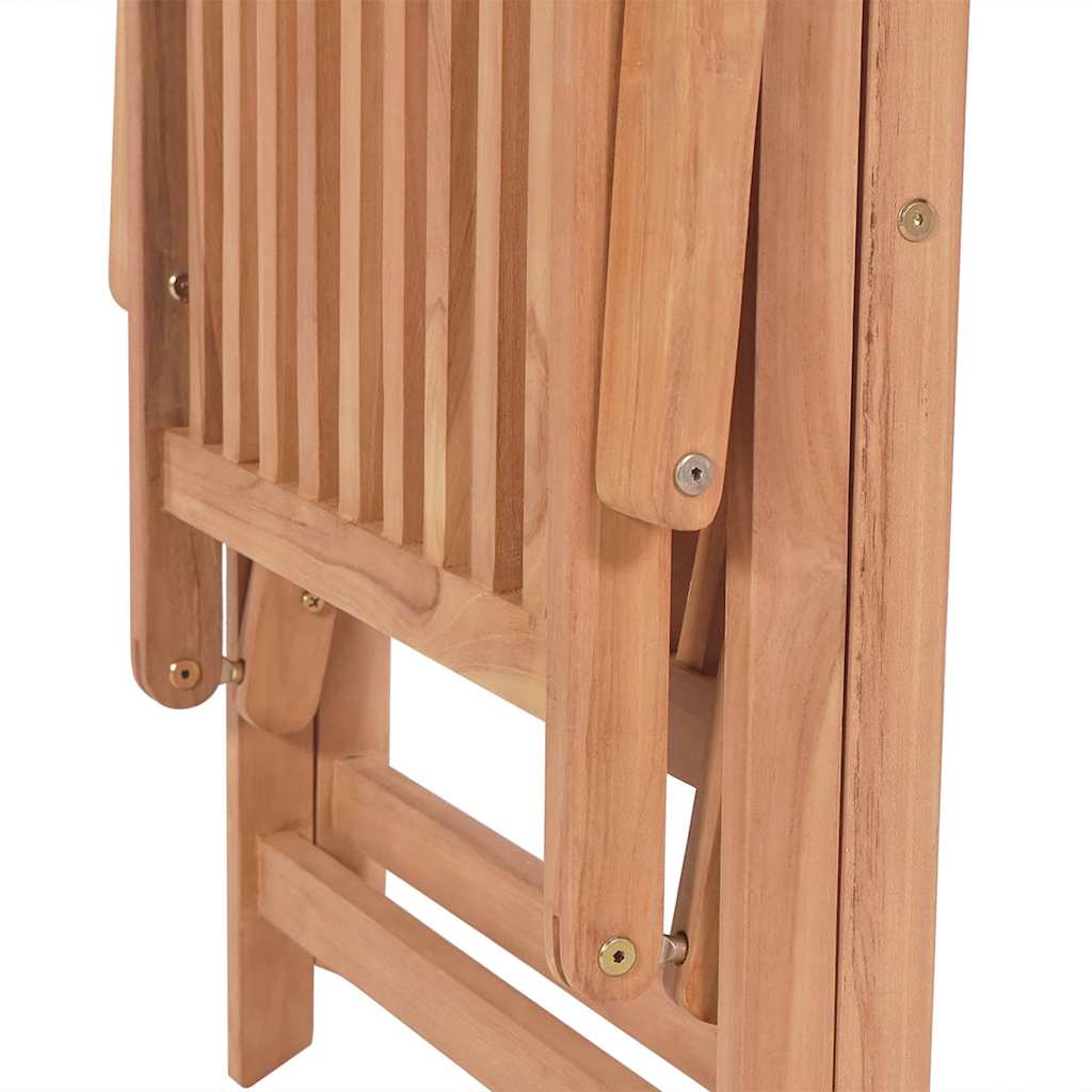 Garden Chair | Set of 6 | Teak | Solid teak wood | Foldable