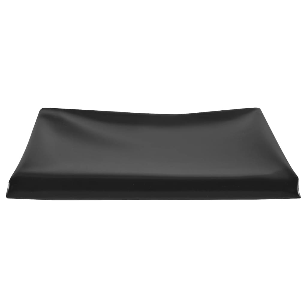 Pond Liner Black 2x1 m PVC 0.5 mm