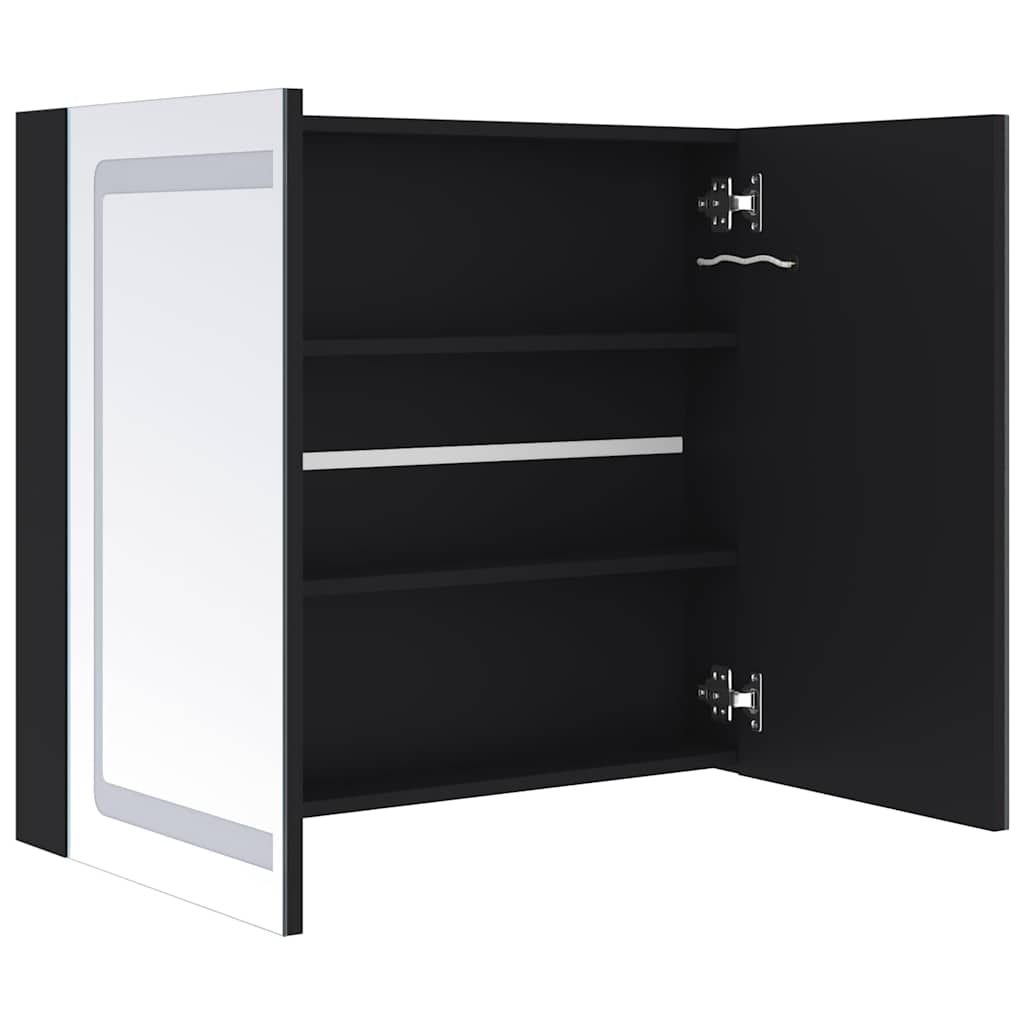 325545 vidaXL LED Bathroom Mirror Cabinet 80x12,2x68 cm