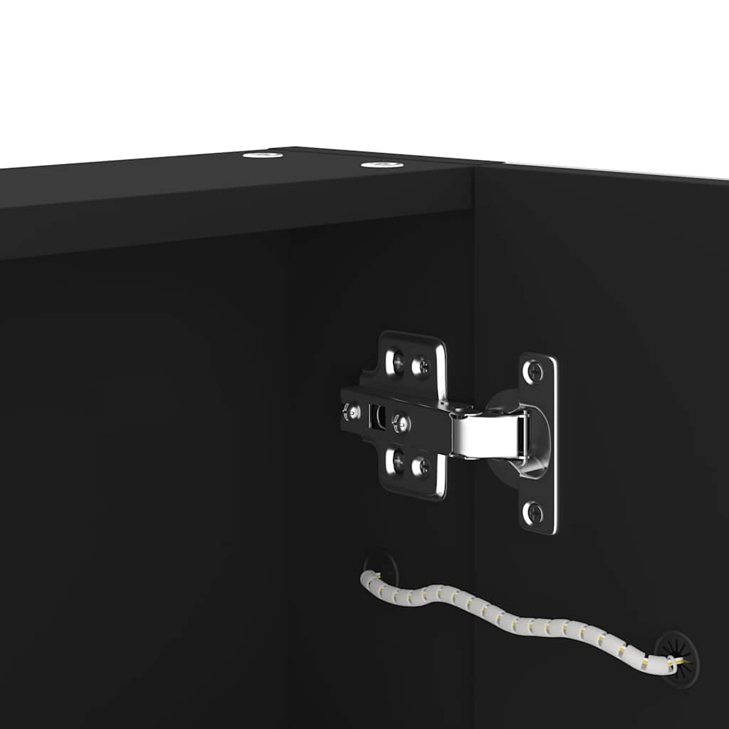 325545 vidaXL LED Bathroom Mirror Cabinet 80x12,2x68 cm