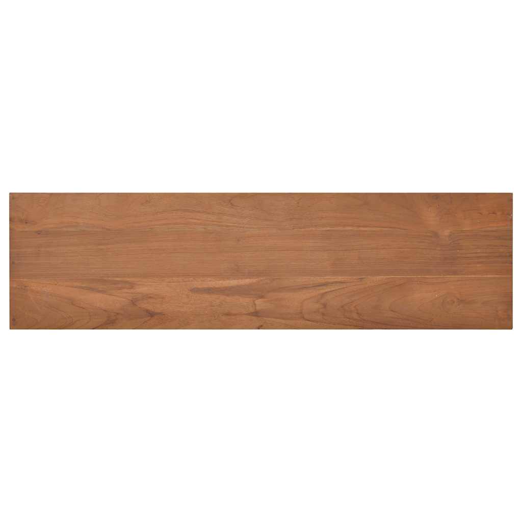326119 vidaXL TV Cabinet 110x30x40 cm Solid Teak Wood