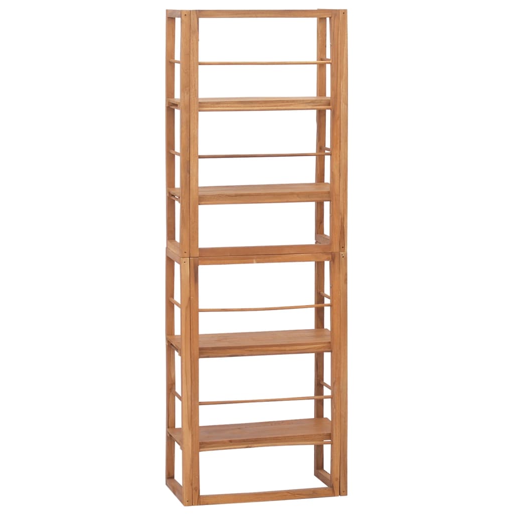 vidaXL Shelving Unit 60x30x180 cm Solid Teak Wood