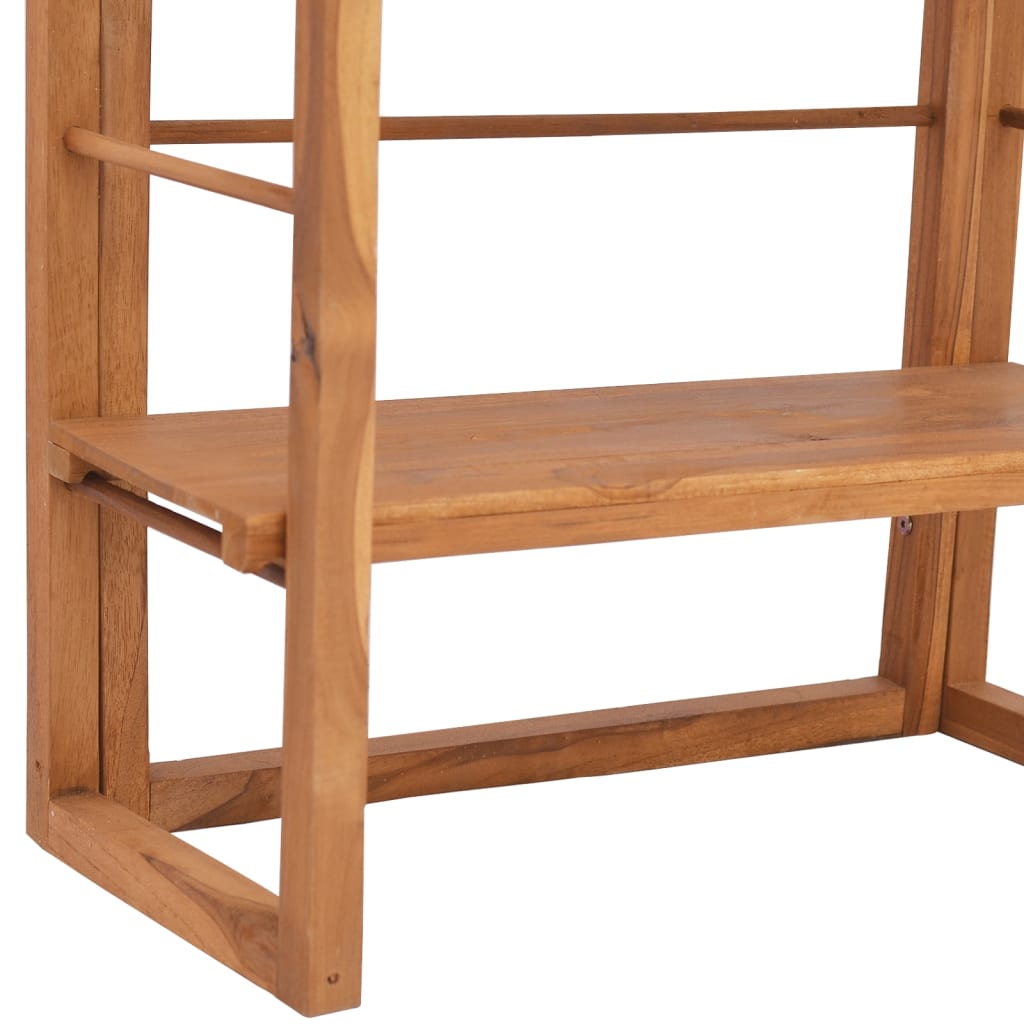 vidaXL Shelving Unit 60x30x180 cm Solid Teak Wood