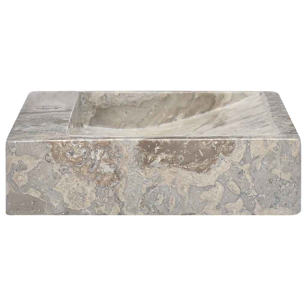 149161 vidaXL Sink Grey 58x39x10 cm Marble