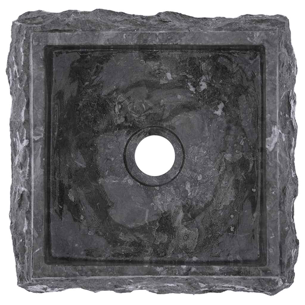 vidaXL Sink Grey 30x30x13 cm Marble