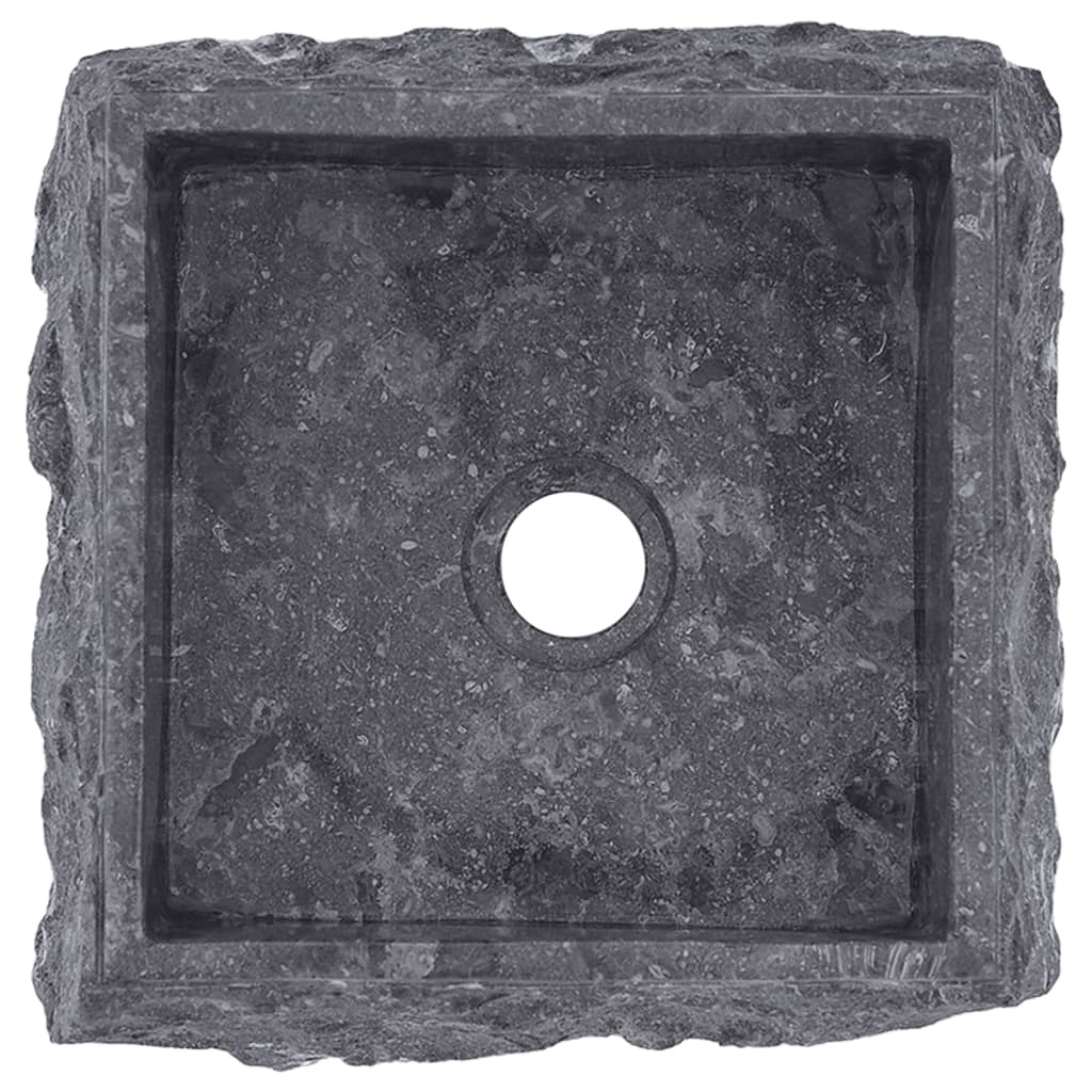 vidaXL Sink Grey 30x30x13 cm Marble