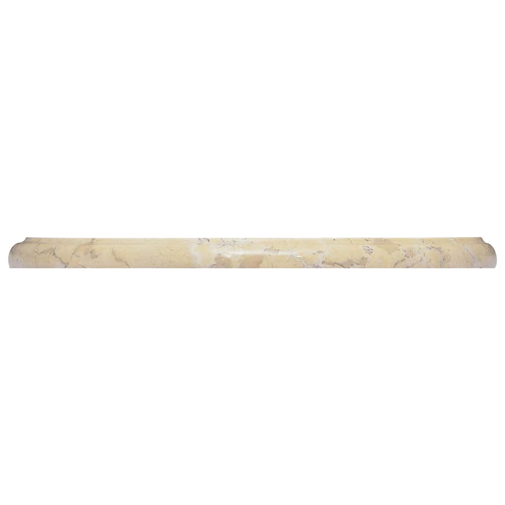 Table Top Cream Ø40x2.5 cm Marble