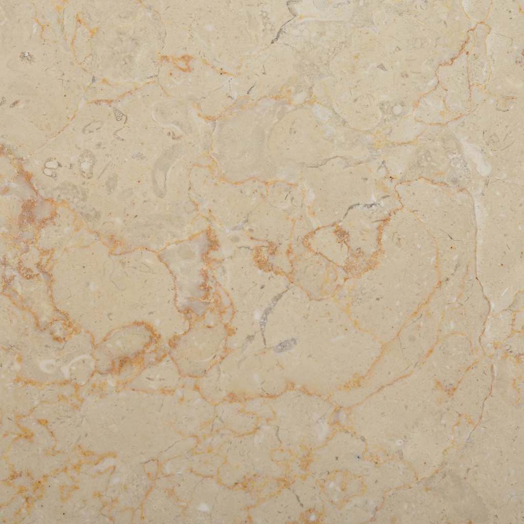 149192 vidaXL Table Top Cream Ø50x2,5 cm Marble
