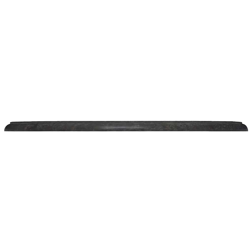 Table Top Black Ø60x2.5 cm Marble