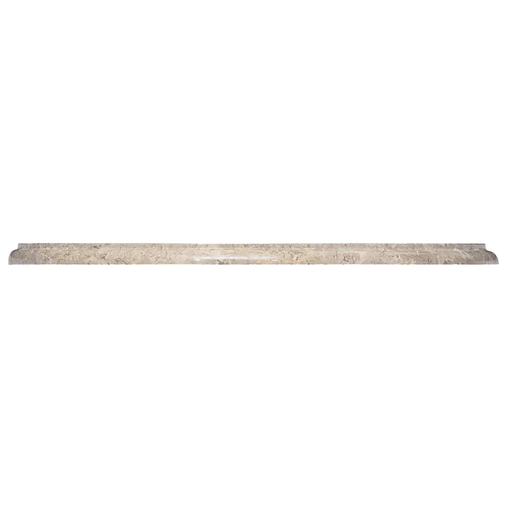 Table Top Grey Ø60x2.5 cm Marble