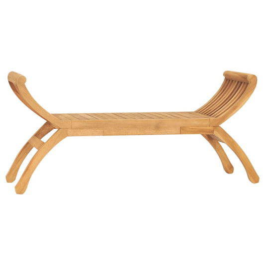 vidaXL Garden Bench 160 cm Solid Teak Wood