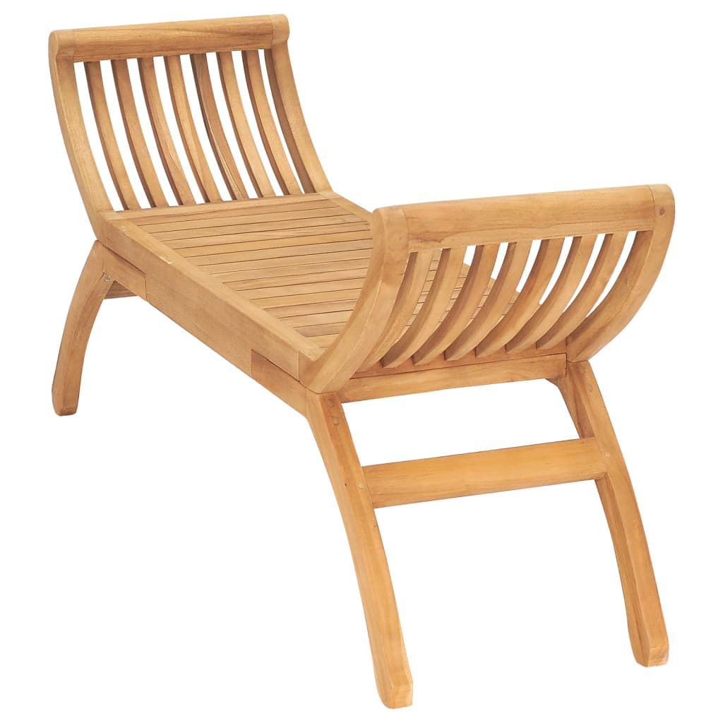 vidaXL Garden Bench 160 cm Solid Teak Wood