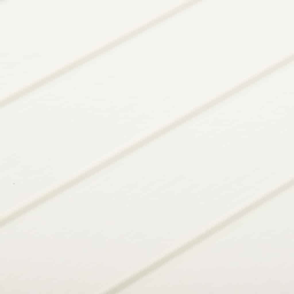 315856 vidaXL Garden Table White 53x53x40 cm Plastic