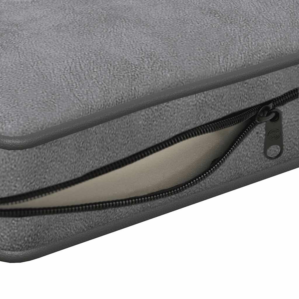 Dog Sofa Dark Grey 72x45x30 cm Plush