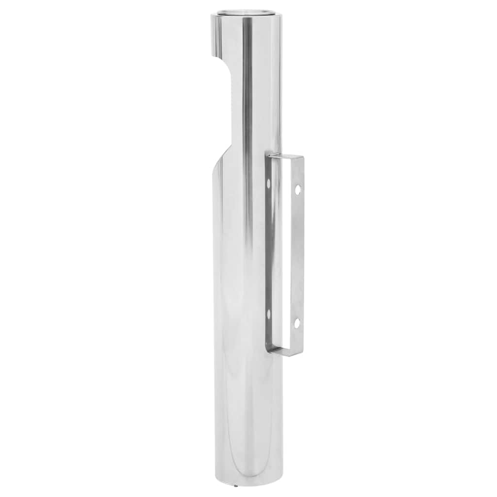 149570 vidaXL Wall Mounted Ashtray Stainless Steel