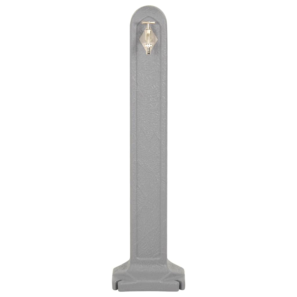 Garden Tanker with Faucet Light Grey Stone Look