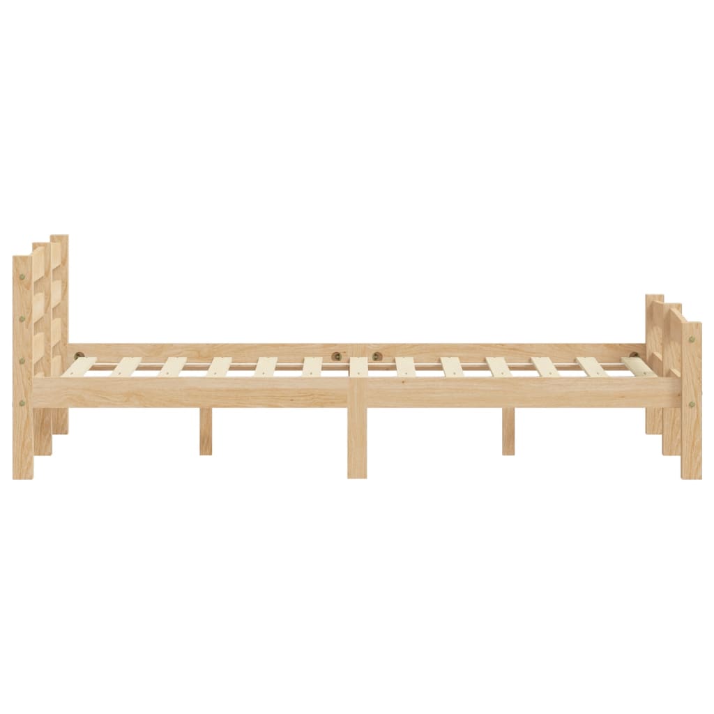 Bedframe Massief Grenenhout 120x200 cm