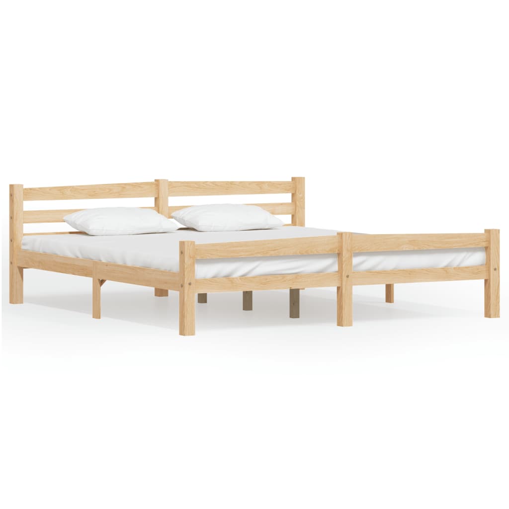 Bedframe massief grenenhout 180x200 cm 6FT Super King