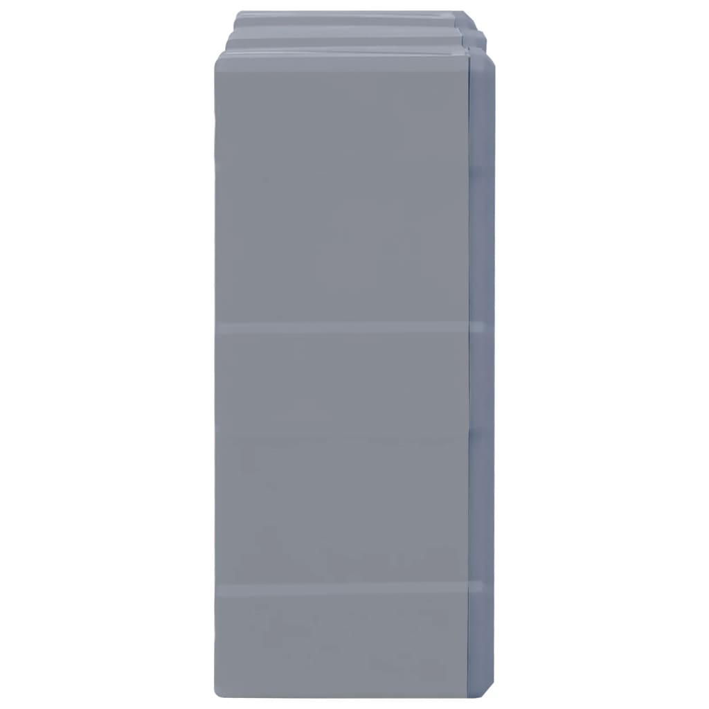 vidaXL Multi-drawer Organiser with 8 Big Drawers 52x16x37 cm