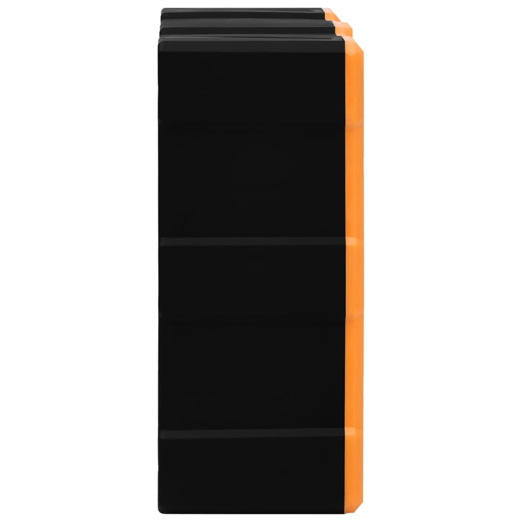 vidaXL Multi-drawer Organiser with 16 Middle Drawers 52x16x37 cm