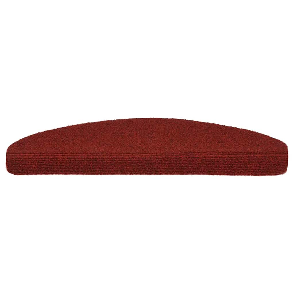 Stair Mats Self-adhesive 5 pcs 65x21x4 cm Bordeaux Red