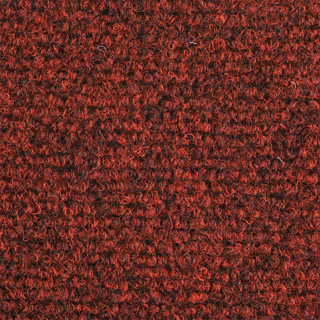 Stair Mats Self-adhesive 10 pcs 65x21x4 cm Bordeaux Red Half Round Large