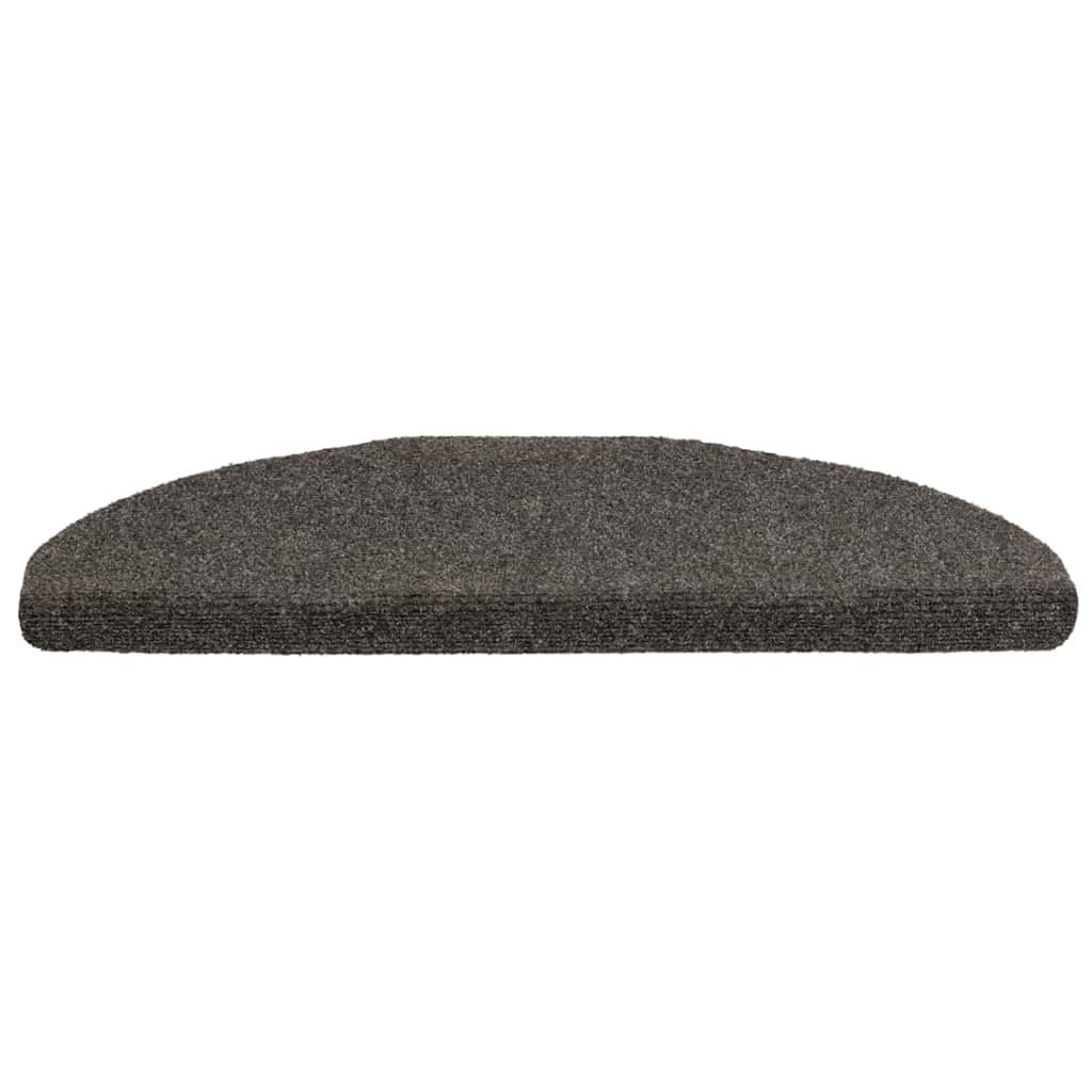 Stair Mats Self-adhesive 10 pcs 65x21x4 cm Anthracite