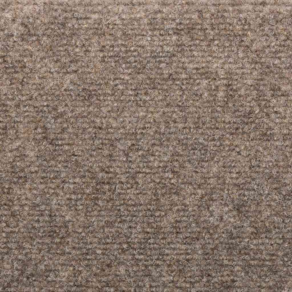 Stair Mats Self-adhesive 5 pcs 65x21x4 cm Beige Half Round Large