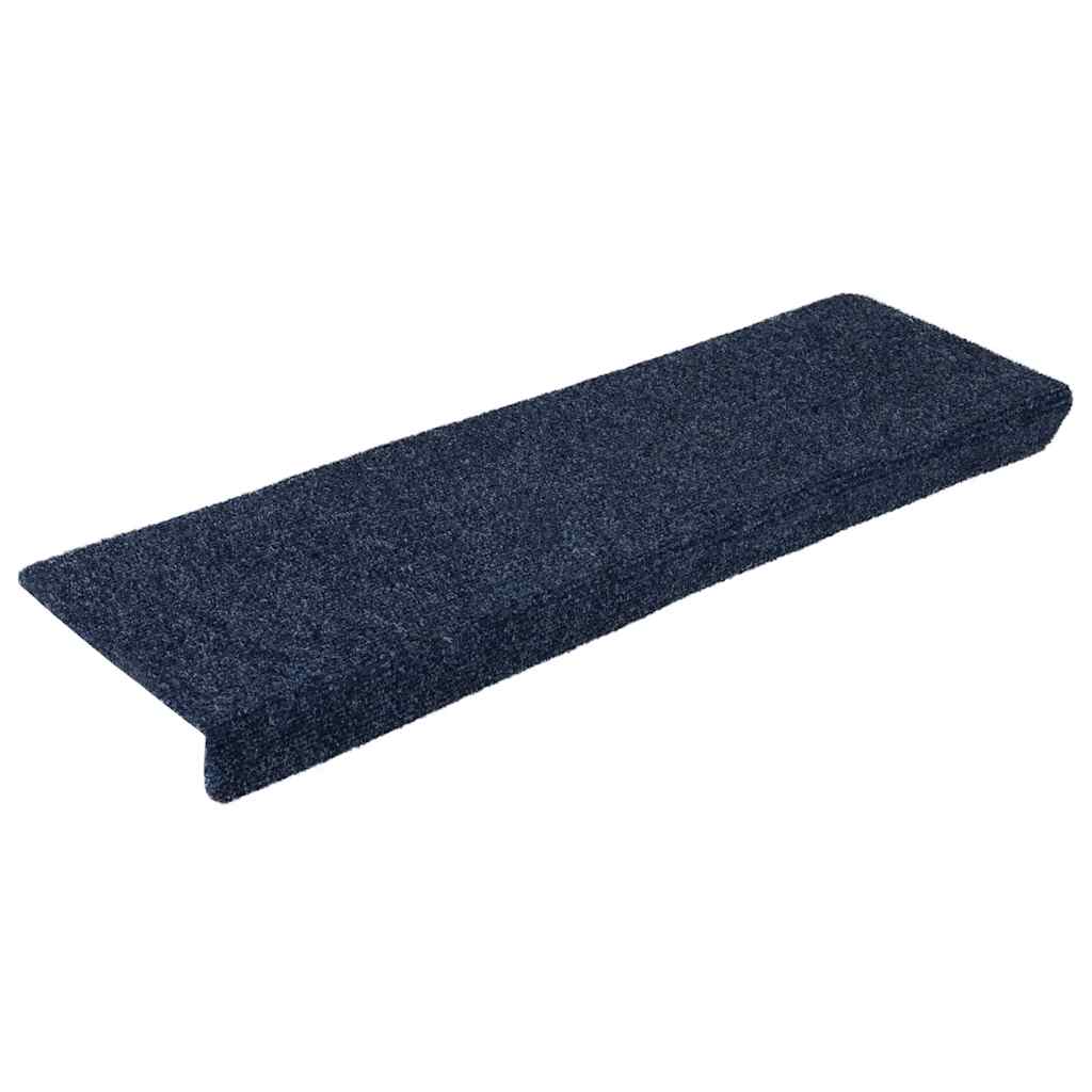 Stair Mats Self-adhesive 10 pcs 65x21x4 cm Anthracite Rectangular Edge