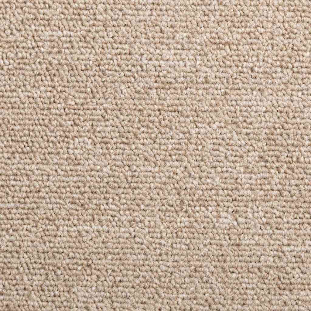 Stair Mats 10 pcs 56x17x3 cm Taupe Half Round