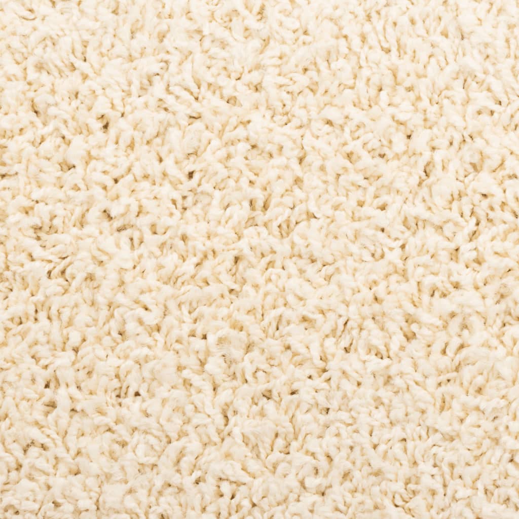 Stair Mats 10 pcs 65x21x4 cm Cream Half Round Large
