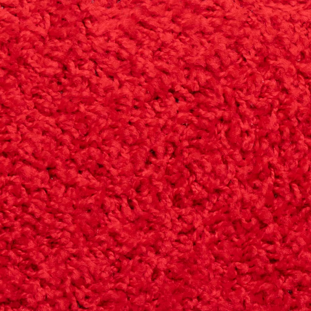 Stair Mats 10 pcs 65x21x4 cm Red Half Round Large