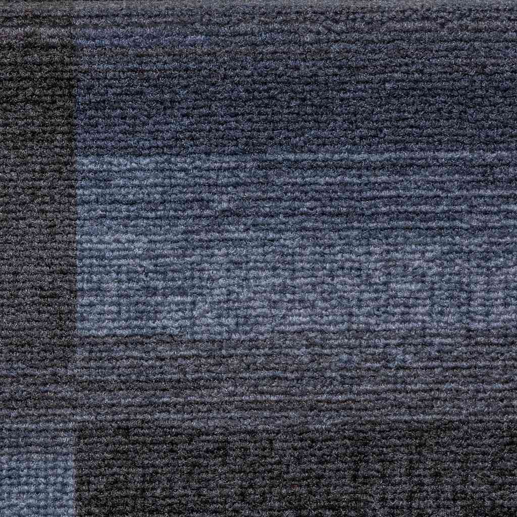 Stair Mats Self-adhesive 10 pcs 65x21x4 cm Black and Grey