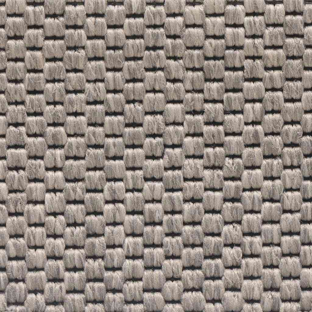 Stair Mats Self-adhesive Sisal-Look 15 pcs 56x17x3 cm Silver